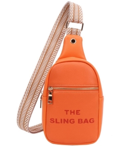 Fashion Sling Bag DS-1072 ORANGE